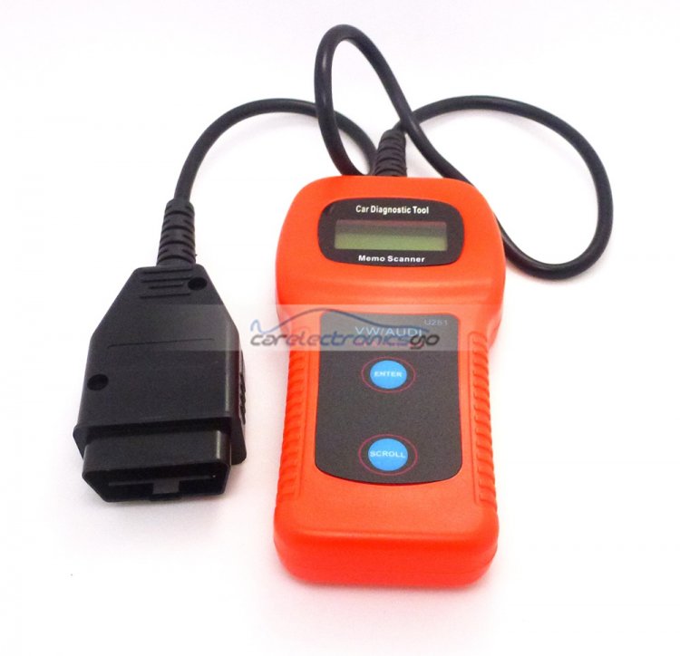 iParaAiluRy® U281 OBD2 Engine Code Reader CAN BUS OBD2 Scan tool for VW Audi - Click Image to Close