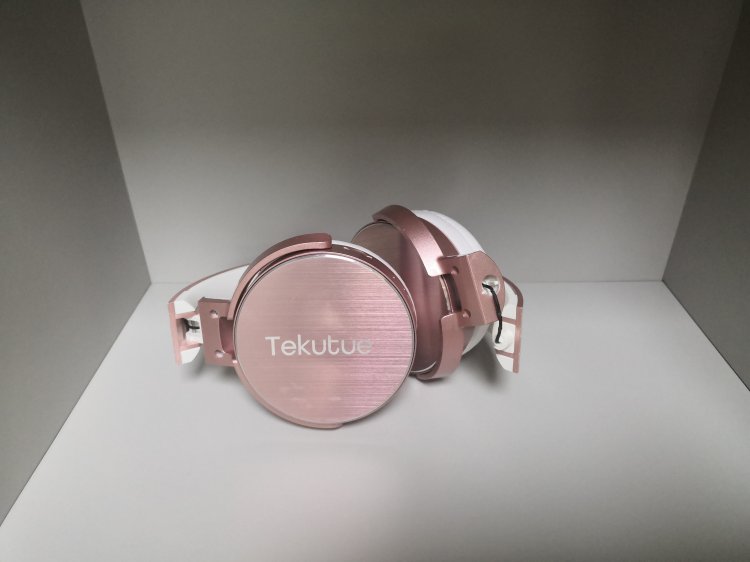 Tekutue Wireless Over-Ear Headset with Deep Bass, Bluetooth and Wired Stereo Headphones Buit in Mic for Cell Phone - Click Image to Close