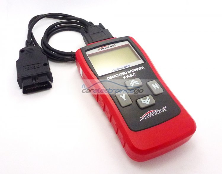 iParaAiluRy® Car Diagnostic Tool KONNWEI KW807 OBDII/EOBD Code Reader / Scanner - Click Image to Close