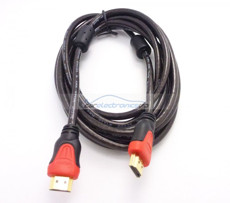 iParaAiluRy® 3M HDMI AM to HDMI AM Cable High Speed For BLURAY 3D DVD PS3 HDTV XBOX 360 1080P Ethernet - Click Image to Close